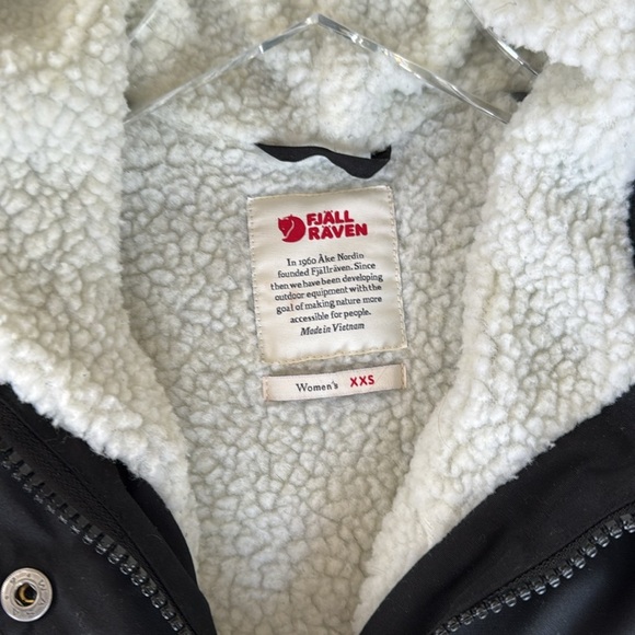 Fjallraven Greenland Winter Parka Women’s Size XXS Black - Picture 4 of 15